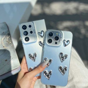 قاب ایفون  فلزی قلب