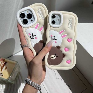 قاب ایفون brown cony