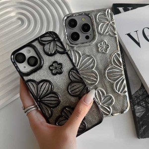 قاب ایفون گل شاینی