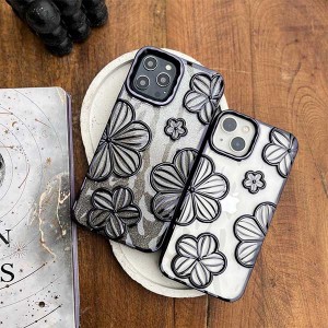 قاب ایفون گل شاینی