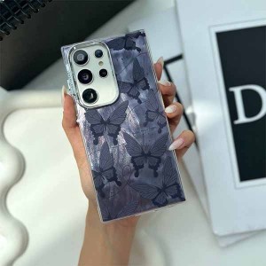 قاب ایفون بنفش پروانه