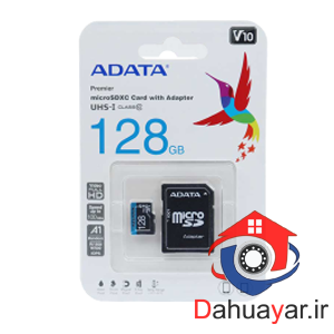 کارت حافظه  microSD ADATA مموری با ظرفیت 128 گیگابایت