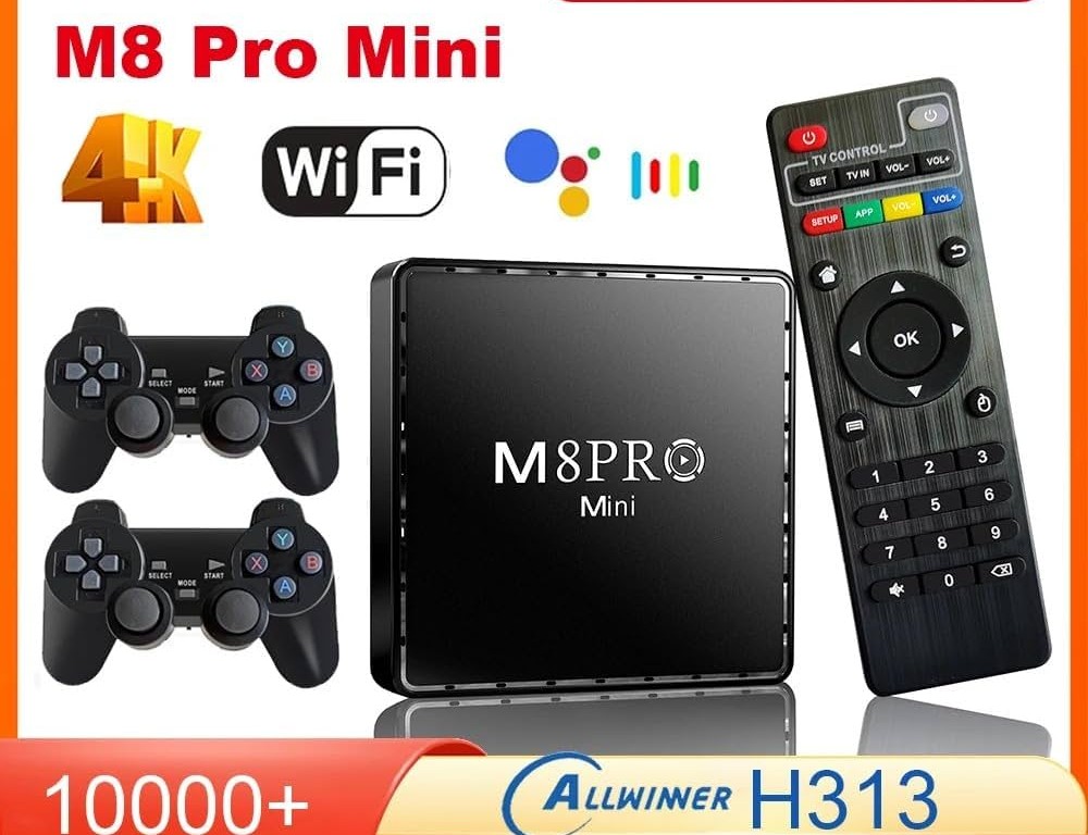 جعبه اندروید M8 Pro Mini: بهترین سرگرمی خانگی