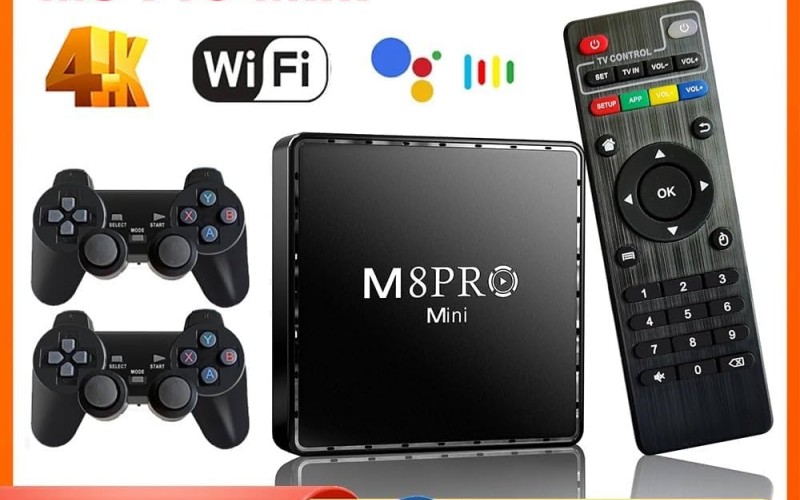 جعبه اندروید M8 Pro Mini: بهترین سرگرمی خانگی
