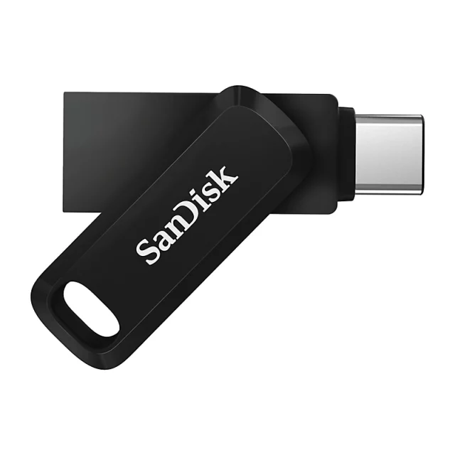 فلش مموری سن دیسک Ultra Dual Drive GO  ظرفیت 128 گیگابایت