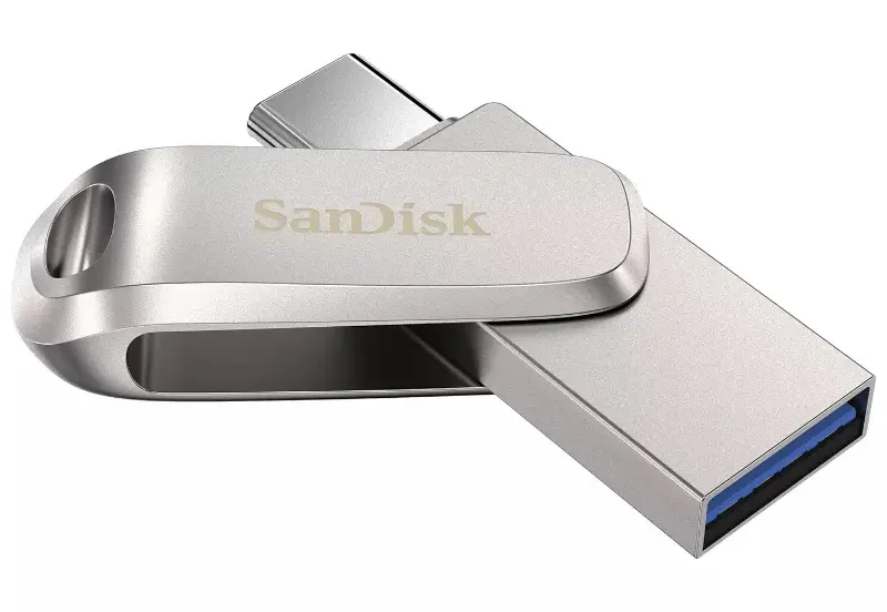 فلش مموری سن دیسک Ultra Dual Drive Go USB 3.1/USB Type-C ظرفیت 128 گیگابایت