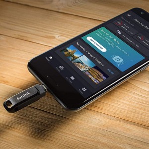فلش مموری سن دیسک Ultra Dual Drive GO USB 3.1 ظرفیت 128 گیگابایت