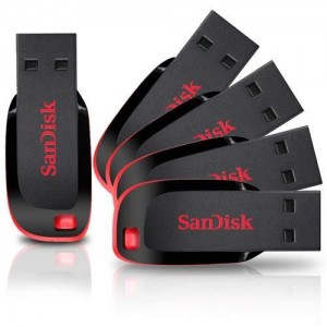 فلش مموری سن دیسک Cruzer Blade CZ50 USB2 ظرفیت 64 گیگابایت