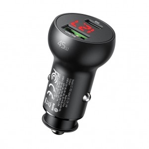 شارژر فندکی مک دودو مدل CC-7030 توان ۴۵ وات دو پورت