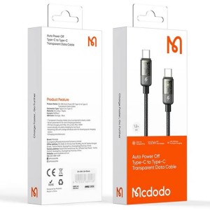 کابل Type-C مک دودو مدل CA-1100 طول ۱.۲ متر