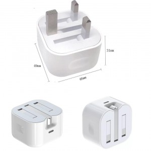 Apple 20W USB-C Power Adapter 3 Pins