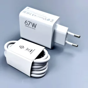 شارژر فست شیائومی مدل Mi MDY-12-ES توان 67 وات همراه کابل