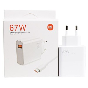 شارژر فست شیائومی مدل Mi MDY-12-ES توان 67 وات همراه کابل