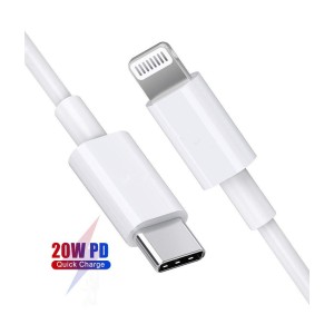 کابل تبدیل USB-C به لایتنینگ اپل طول 1 متر اصل