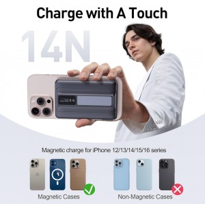 2025 Latest Magnetic Wireless Portable Charger Power Bank