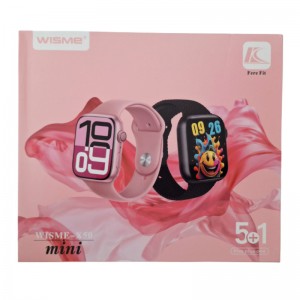 ساعت هوشمند WISME مدل X50 Mini با صفحه AMOLED و بدنه آلومینیومی