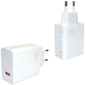 شارژر دیواری شیائومی مدل MDY-12-EZ ظرفیت ۶۷ وات دو پین