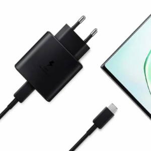 شارژر سامسونگ مدل EP-TA845 45W دو پین همراه کابل اصل | با ضمانت اصل بودن و مرجوعی بی قید و شرط + ارسال رایگان به سراسر کشور + ارسال سریع