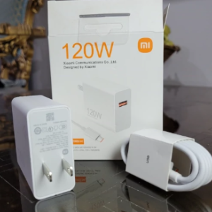 شارژر شیائومی توان 120 وات دو پین همراه کابل اصل