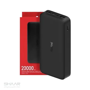 پاوربانک شیائومی مدل Redmi PB200LZM ظرفیت ۲۰ هزار میلی آمپر ساعت| با ضمانت اصل بودن و مرجوعی بی قید و شرط + ارسال رایگان به سراسر کشور + ارسال سریع