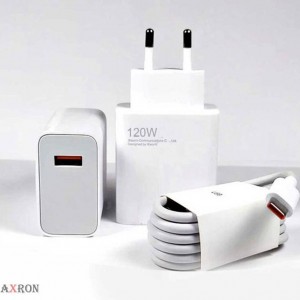 شارژر دیواری شیائومی مدل 120W ظرفیت ۱۲۰ وات