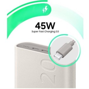 پاوربانک 45 وات سامسونگ 20000 میلی آمپر EB-P4520 (نسخه اورجینال)