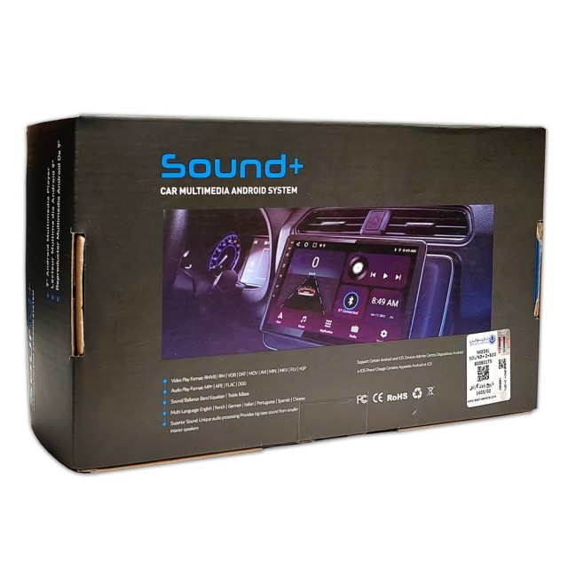 مانیتور اندروید ۹ اینچ ساند+(+ Sond)  کارپلی دار