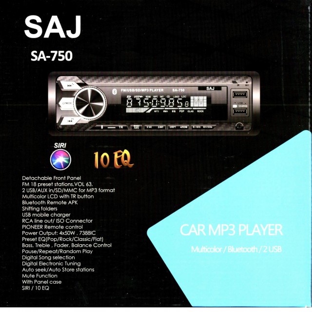 پخش کننده خودرو ساج مدل SA-750