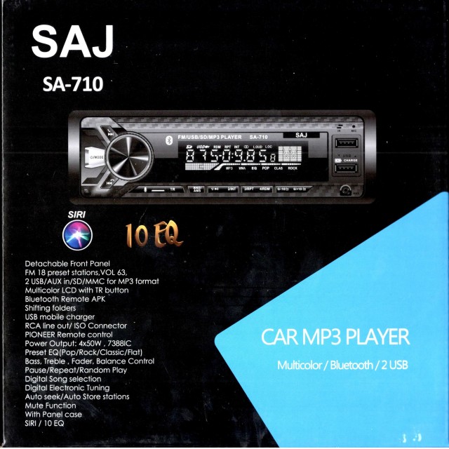 پخش کننده خودرو ساج مدل SA-710