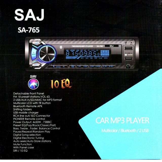 پخش کننده خودرو ساج مدل SA-765