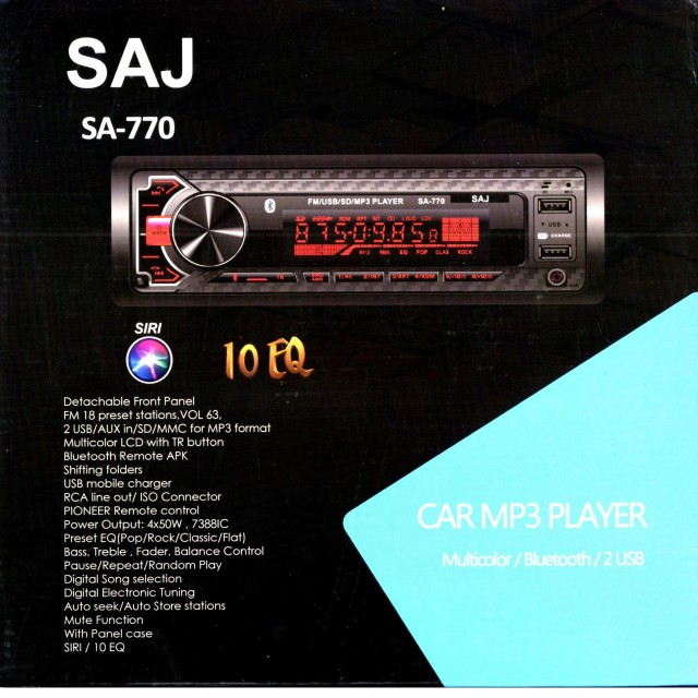 پخش کننده خودرو ساج مدل SA-770