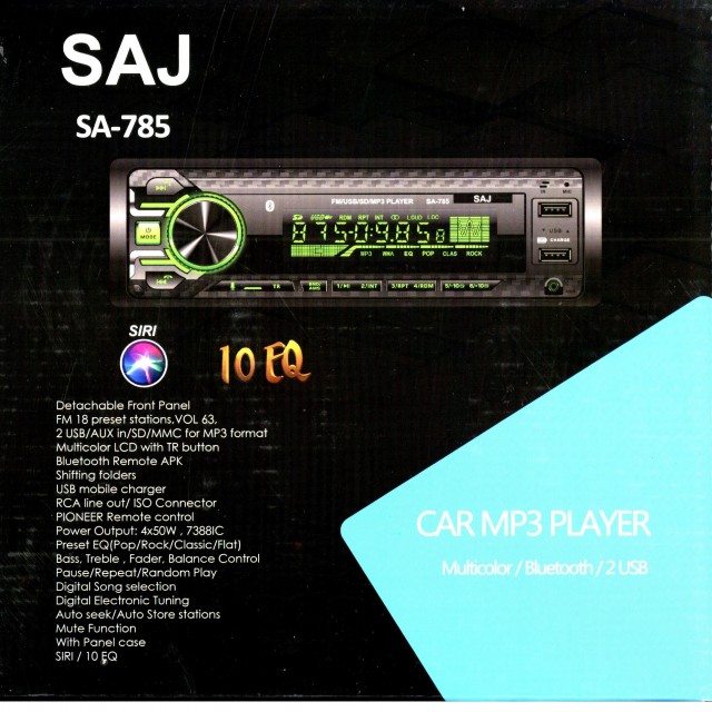 پخش کننده خودرو ساج مدل SA-785