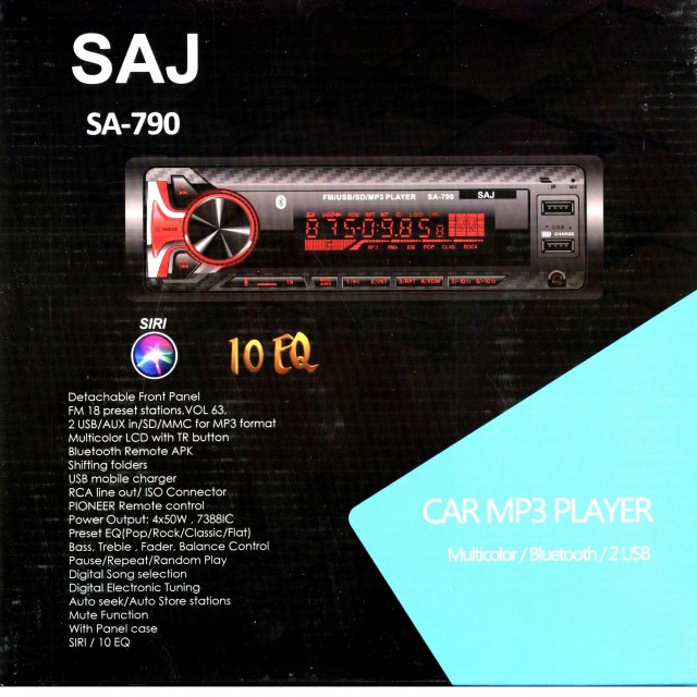 پخش کننده خودرو ساج مدل SA-790