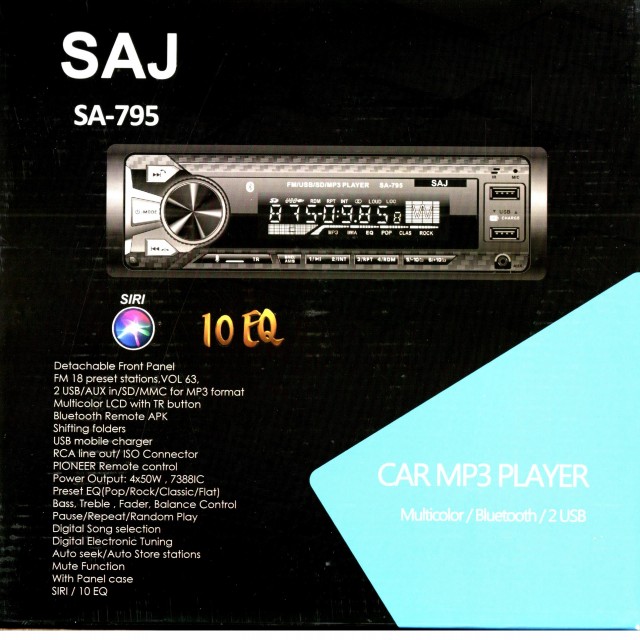 پخش کننده خودرو ساج مدل SA-795