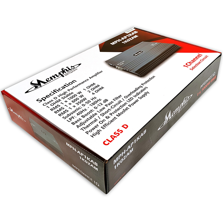 آمپلی فایر مونو  ممفیس مدل AP 1000 D