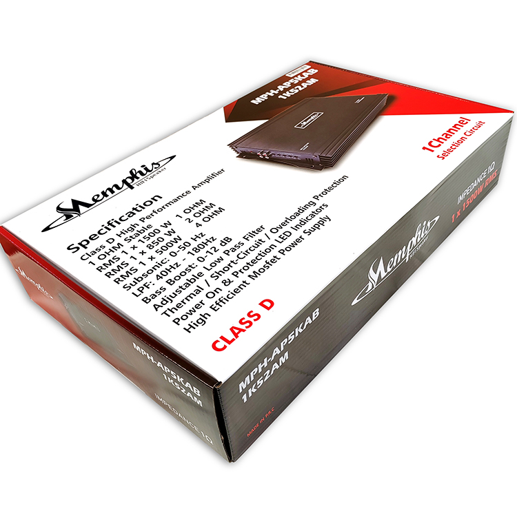 آمپلی فایر مونو ممفیس مدل AP1500 D