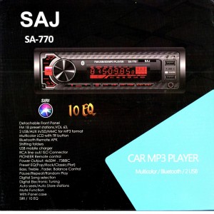 پخش کننده خودرو ساج مدل SA-770