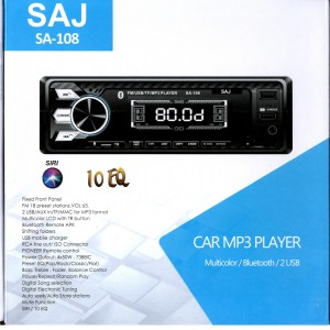 پخش کننده خودرو ساج الکتریک مدل SA-108