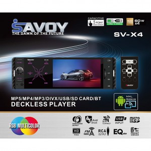 پخش کننده خودرو ساووی مدل SV-X711