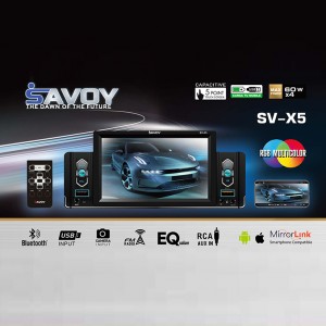 پخش کننده خودرو تصویری ساووی مدل SV-X4