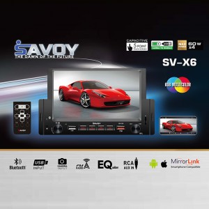 پخش کننده خودرو تصویری ساووی مدل SV-X5