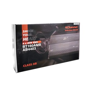 آمپلی فایر خودرو مدل AB‑4403 رم 40*4 وات | صدای شفاف و کنترل بی‌نظیر