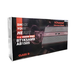 آمپلی فایر خودرو مدل AB‑1505 مونو | قدرت افسانه‌ای ۱۵۰۰ وات RMS برای نهایت بیس