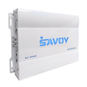 آمپلی فایر 4 کانال ساووی مدل SV-6040 | سری حرفه ای