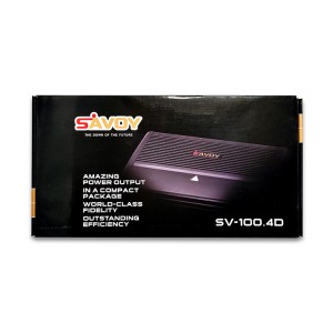 آمپلی فایر 4 کانال ساووی مدل SV-100.4D | سری حرفه ای