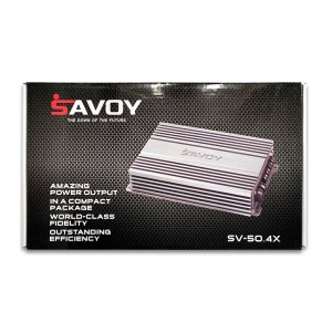 خرید آمپلی‌فایر ۴ کانال ساووی SV-50.4X | سری حرفه‌ای