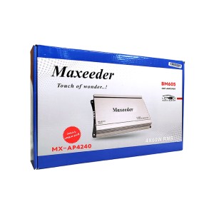 آمپلی‌فایر مکسیدر (Maxeeder) مدل ۴۲۴۰ | ۴ کاناله با توان ۴×۶۰ وات RMS