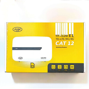 مودم 4G/TD-LTE ایرانسل مدل TF-i120 E1همراه با سیم و بسته 200گیگ6ماهه