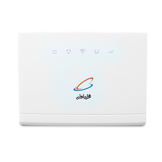 مودم 4G LTE همراه اول مدل HA4300 به همراه کارت هدیه فعالسازی سیم‌کارت اعتباری و 300 گیگابایت اینترنت هدیه