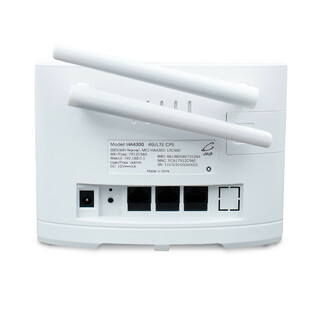 مودم 4G LTE همراه اول مدل HA4300 به همراه کارت هدیه فعالسازی سیم‌کارت اعتباری و 300 گیگابایت اینترنت هدیه